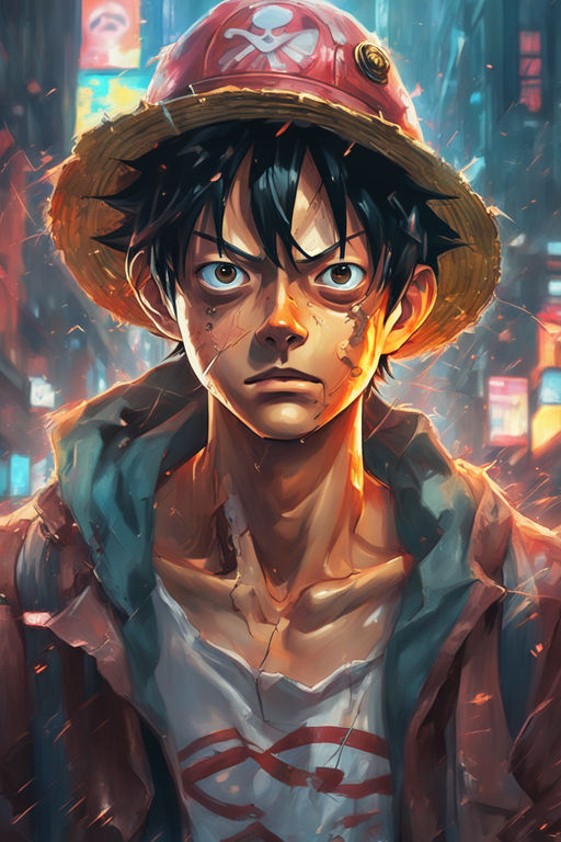 Luffy fanart by me (digital) : r/OnePiece