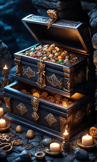 treasure chest wallpaper