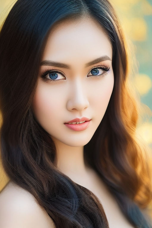 japanese people with green eyes