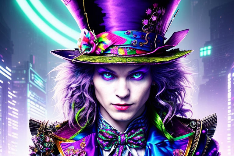 psychedelic mad hatter