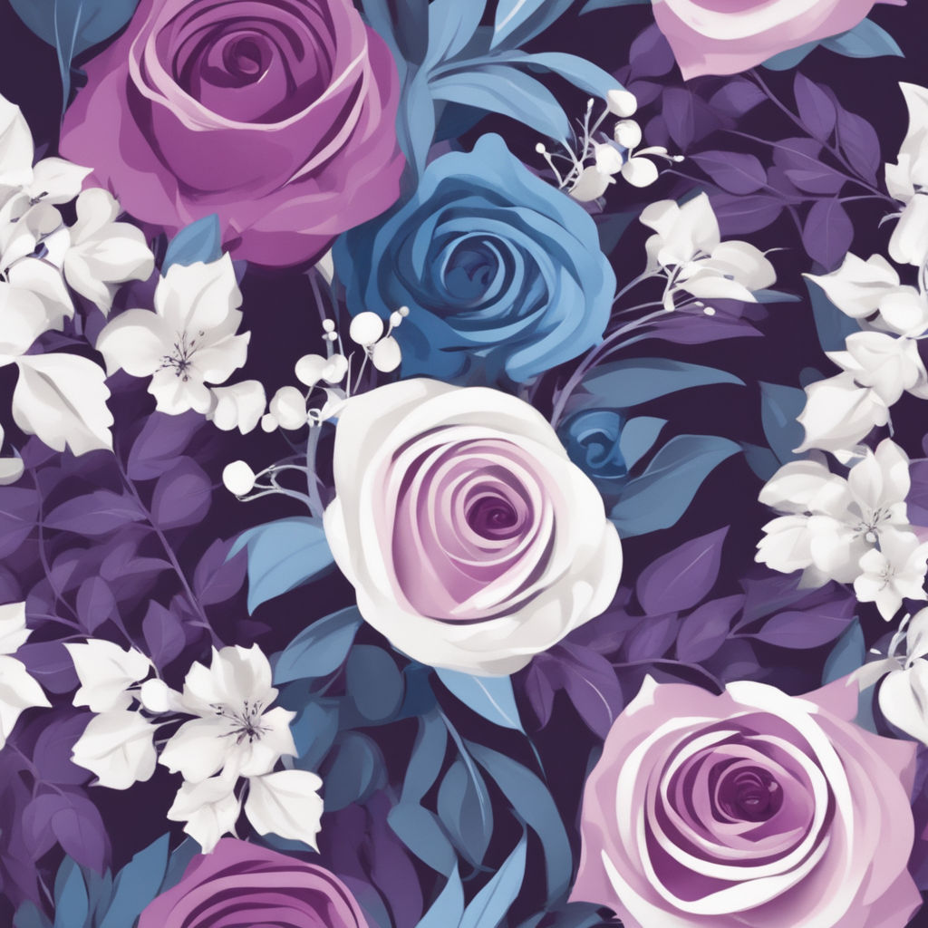 purple rose background wallpaper