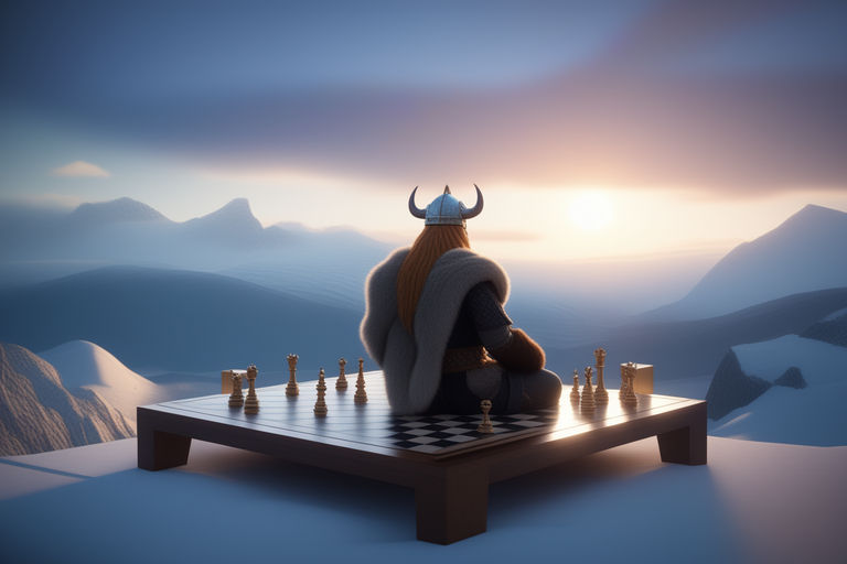 Volumetric chessboard, no figures, 3d, no background