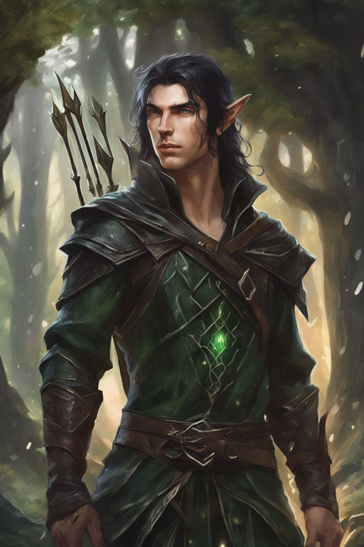 elven ranger portrait