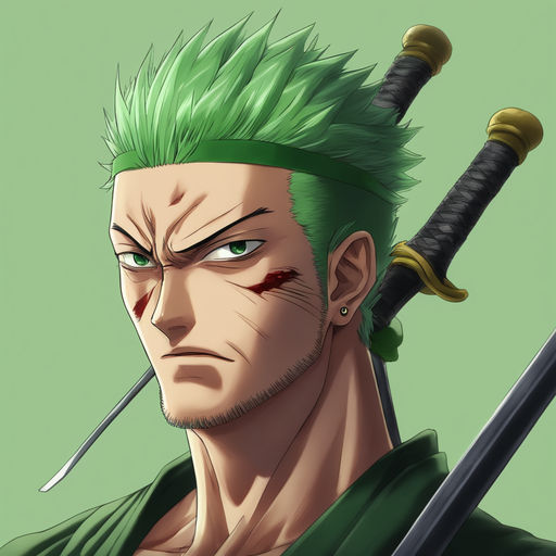 prompthunt: zoro from one piece cutting the world in half with his 3 sword  style, anime, 4k