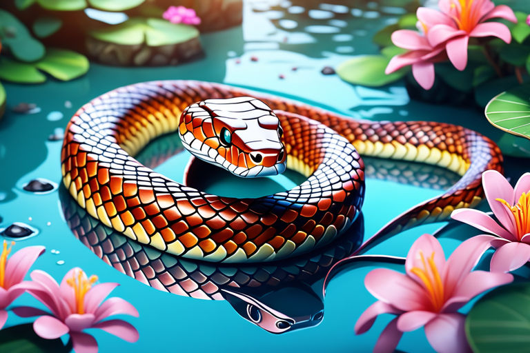 cute snake wallpaper