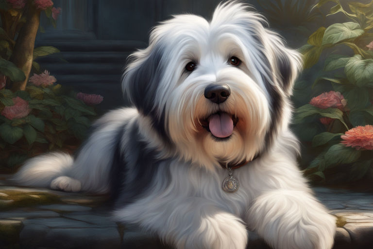 Animal Old English Sheepdog 4k Ultra HD Wallpaper