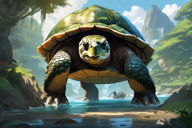 giant turtle island mythology