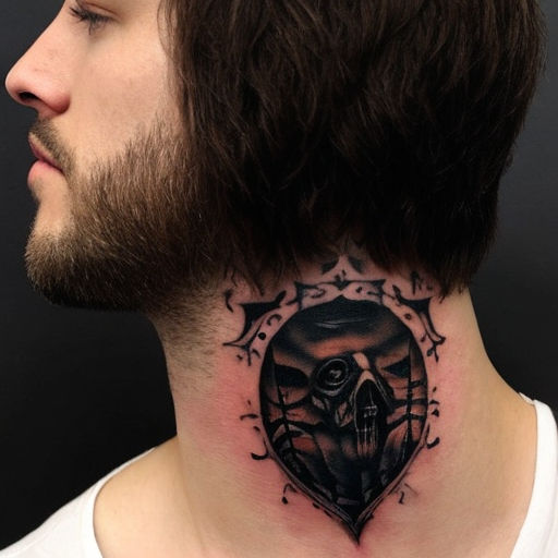 gothic neck tattooTikTok Search