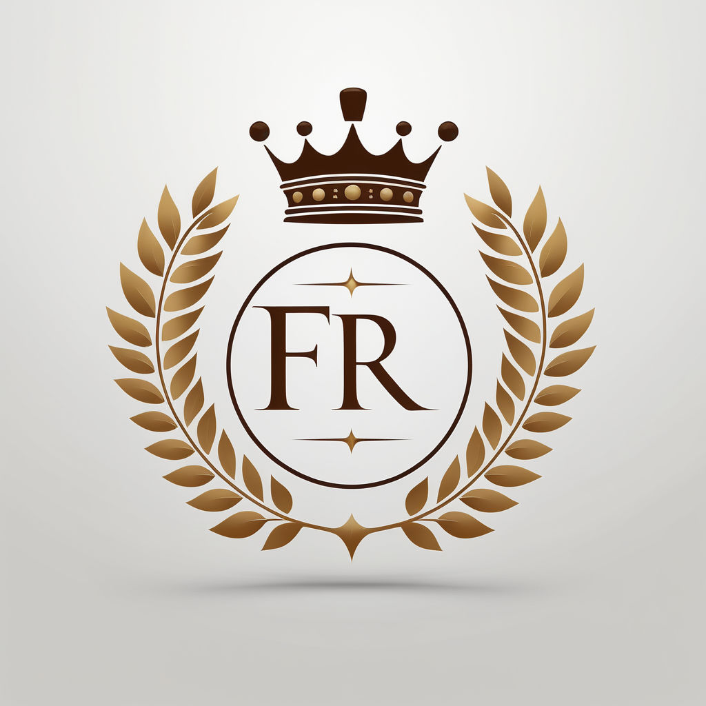 Premium Vector | Vector initial rf logo design set