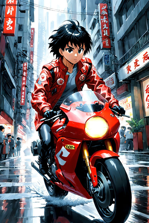Anime Bike Ride