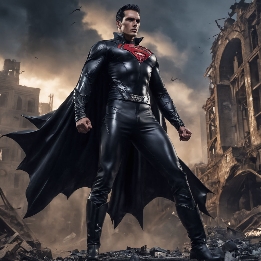 Bat Man Cosplay Suit Inspired from Batman v Superman : Dawn of