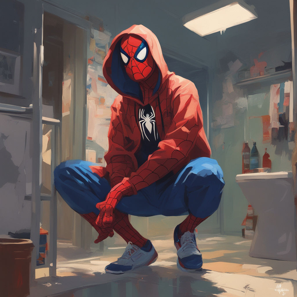 into the spider verse style