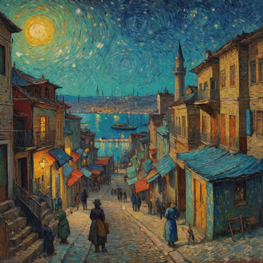 Notte stellata van Gogh - Playground
