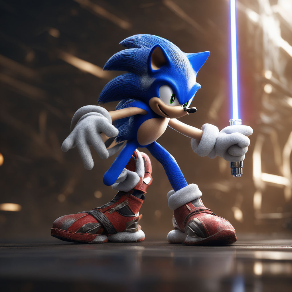 ArtStation - Classic Sonic - Sonic the Movie + Speed Edit