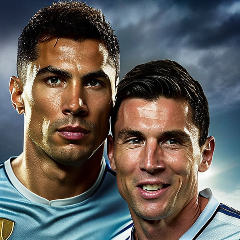 Photographers Recreate Leibovitz's Ronaldo and Messi Photo with an