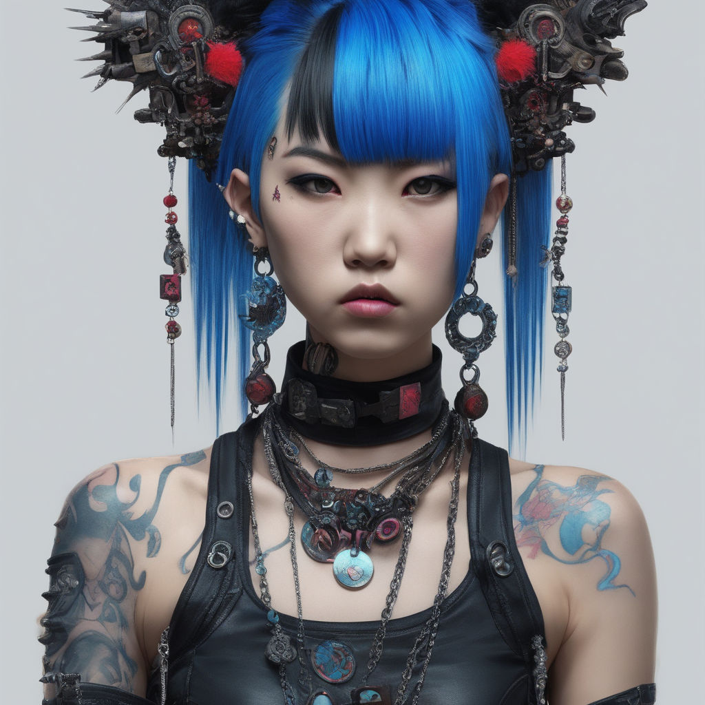 Gothic Punk  Focus on Hair