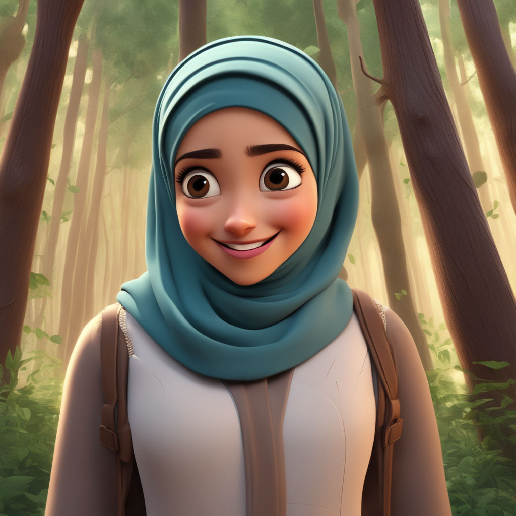 Hijab cartoon photoshop  Hijab cartoon, Girl cartoon characters