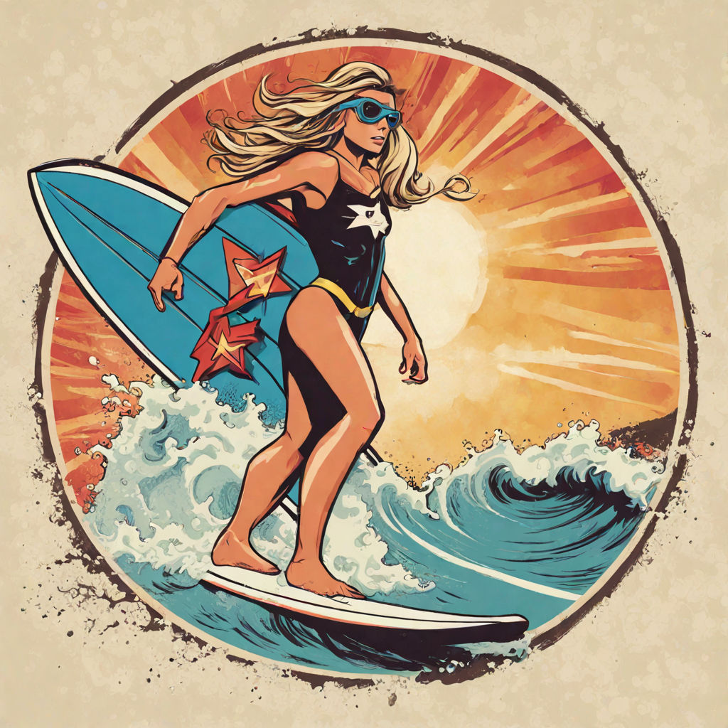 Super surf hero
