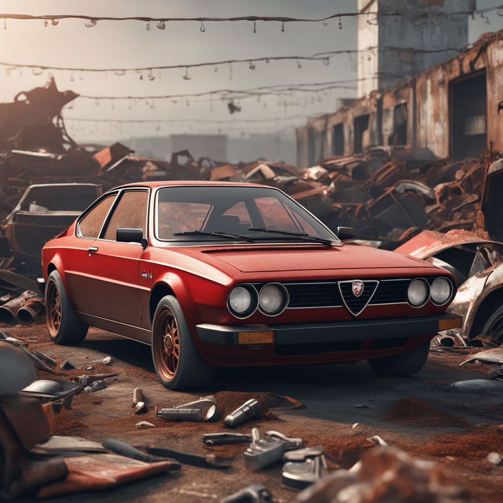 ArtStation - Alfa Giulietta German Style