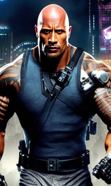 the rock as dora