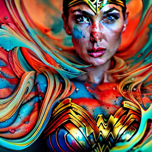 Ocean Inspired Body Painting & Body Art