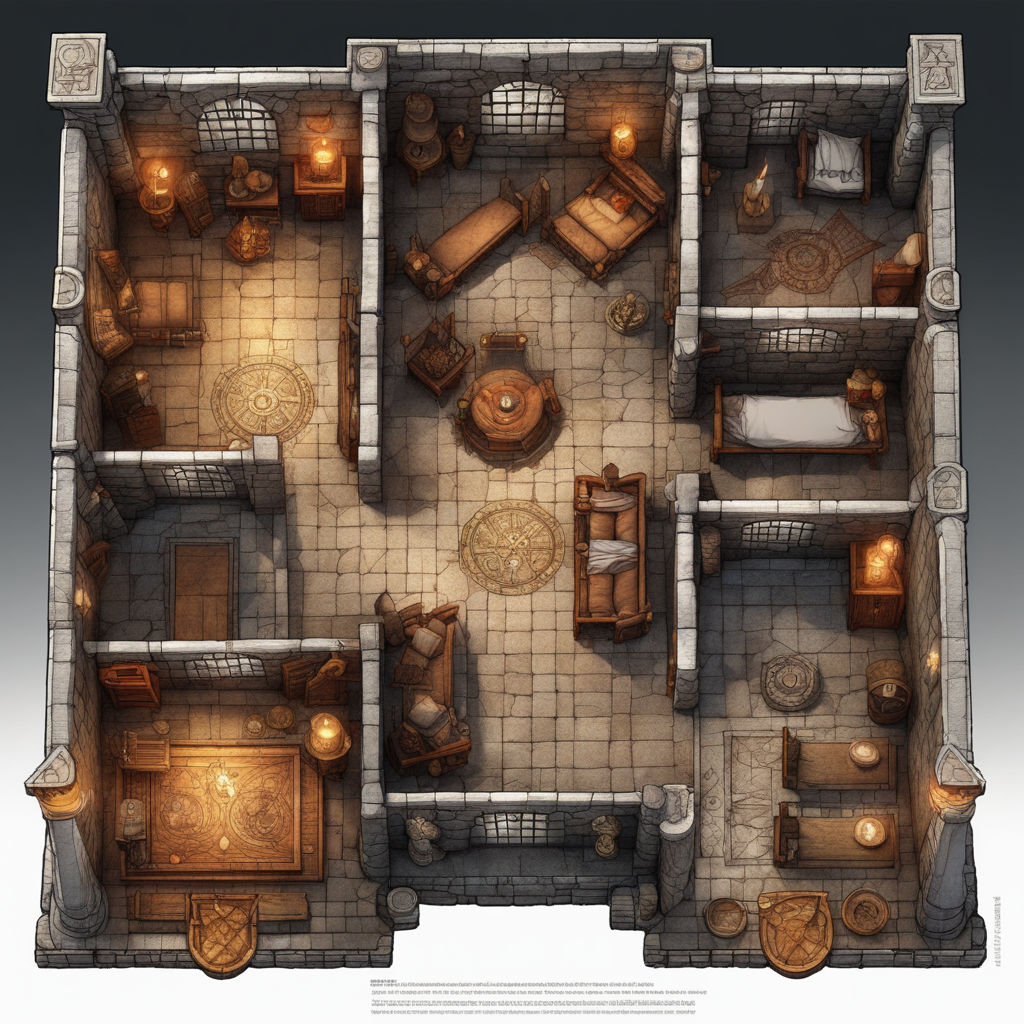 solarpunk arcology tabletop rpg battlemap - Playground