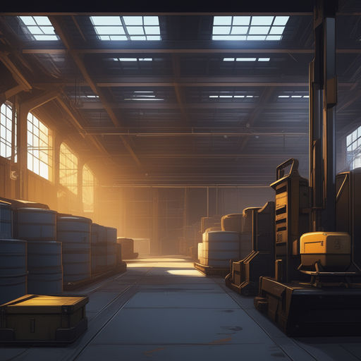 Desolate Dark empty warehouse. Generate Ai 32756039 Stock Photo at Vecteezy