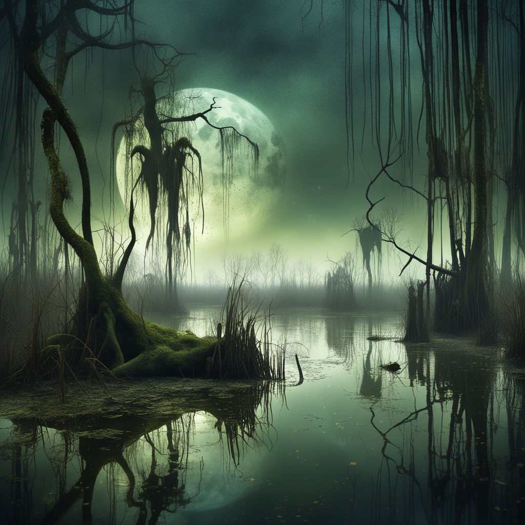 creepy swamp