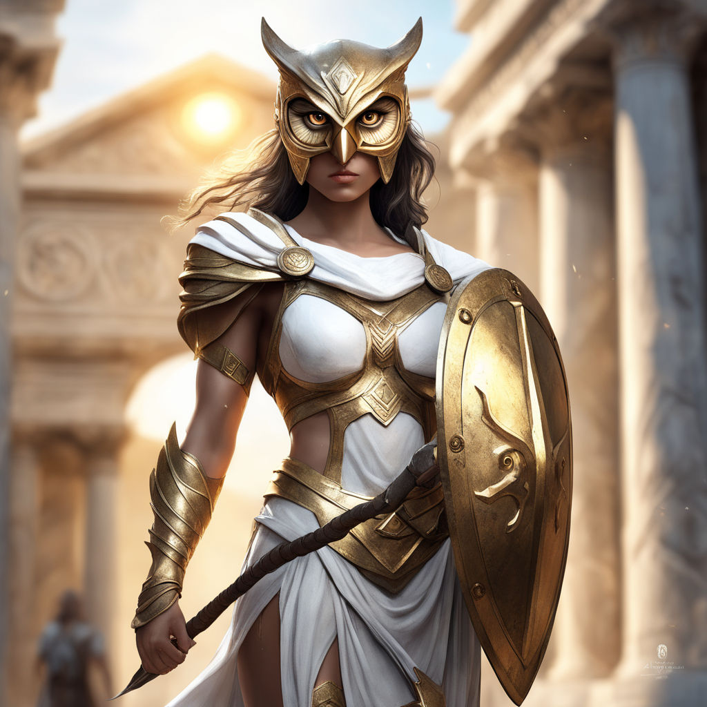 The Destroyer of Worlds - Athena in The Destroyer of Worlds comes armed  with telekinetic & psychic powers, her legendary spear, Aegis armor, Aegis  shield, Epirus Bow, and Blade of Olympus. However
