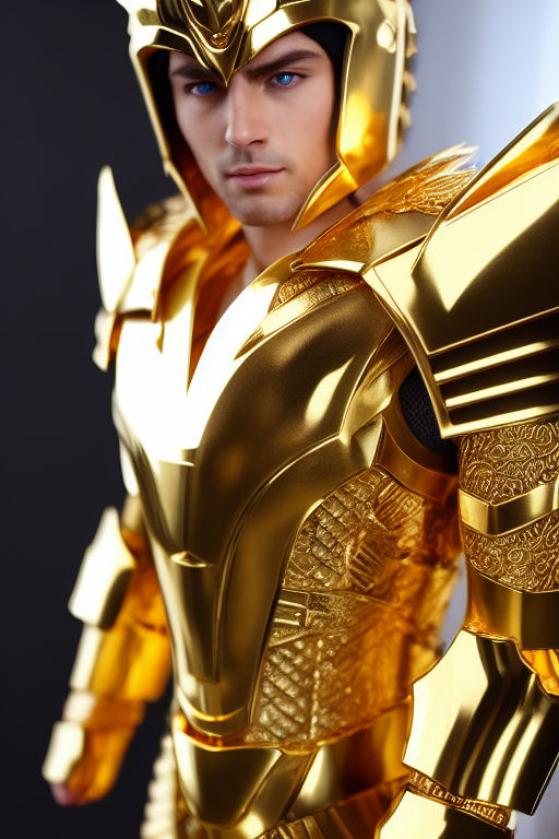 real gold armor