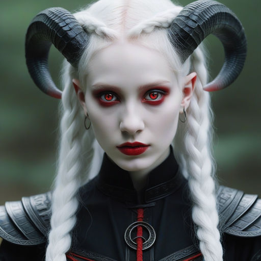 Succubus With Ly Pale Skin