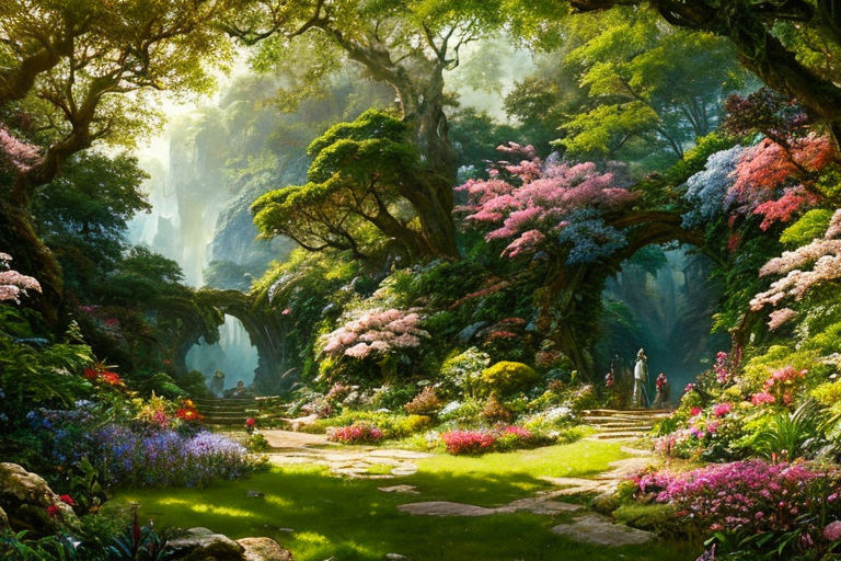 Garden Of Eden HD Anime 4k Wallpapers Images Backgrounds Photos and  Pictures