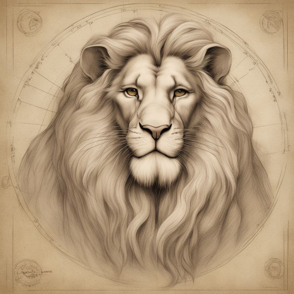 Lion Head Spiral Notebook by Greg Joens - Fine Art America
