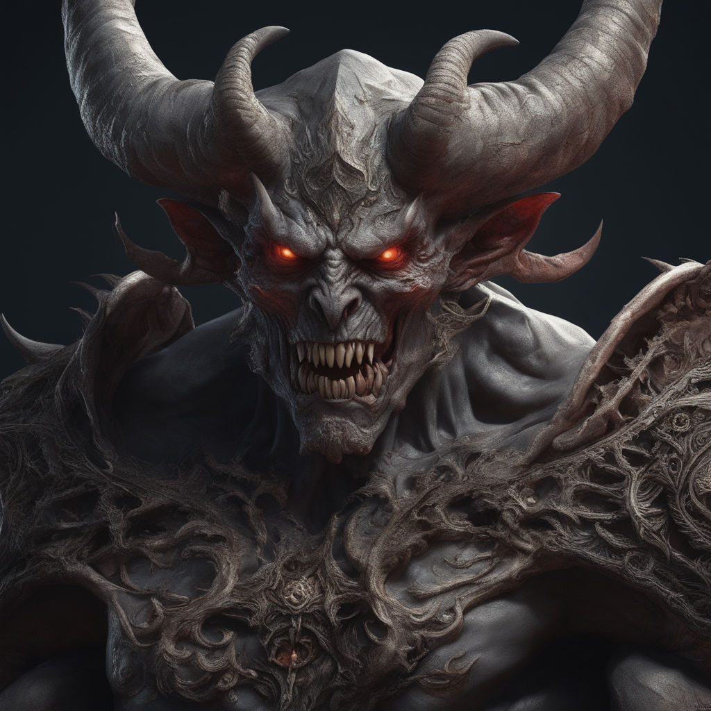 evil demon artwork