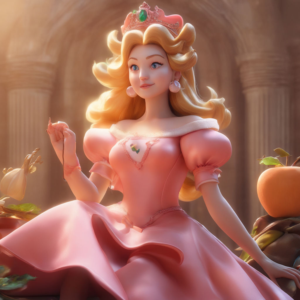 Princess peach hi-res stock photography and images - Alamy