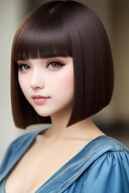 short anime hairstyle - Playground