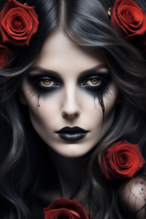 dark gothic makeup - Playground