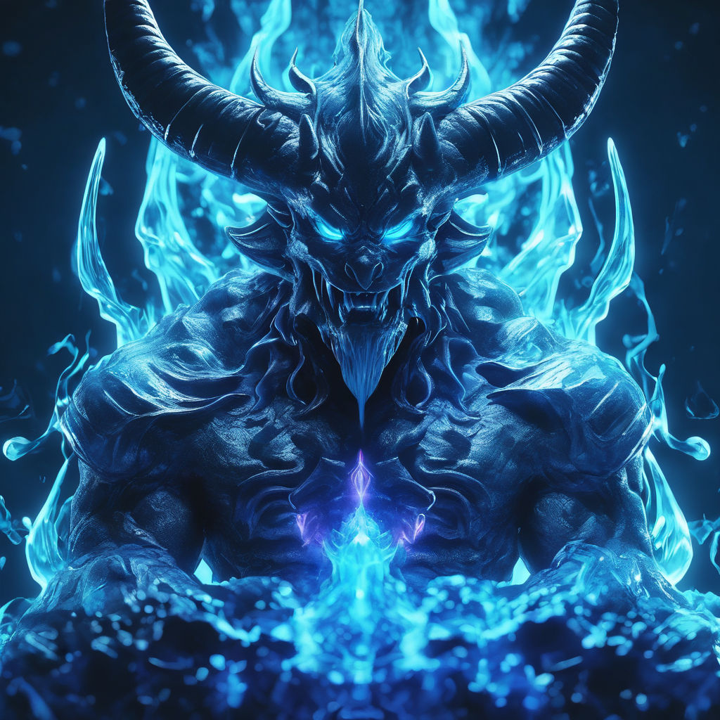 ice demon wallpaper