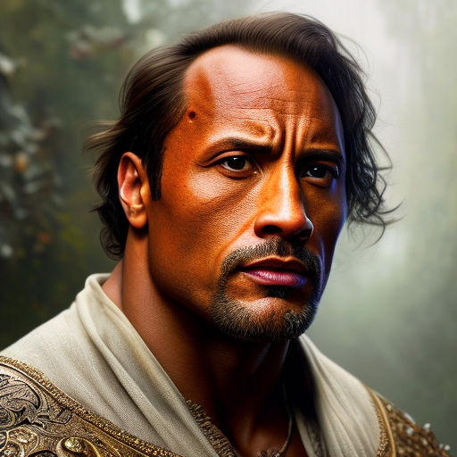 the rock as dora