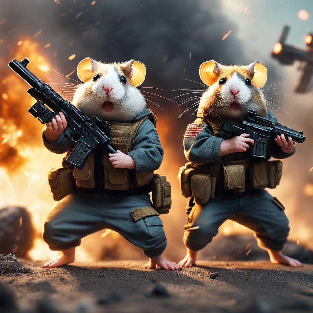 hamsters with guns