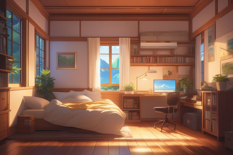 Pin on Adult Bedrooms, anime bedroom scenery HD wallpaper | Pxfuel