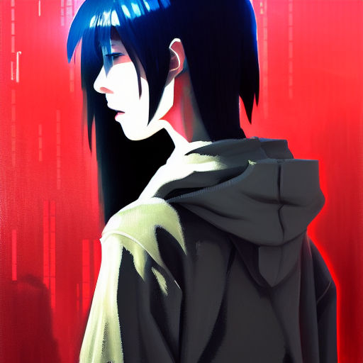 Jeff the Killer Anime Girl (AI Stable Diffusion), AI Anime Girls as  Creepypasta Images