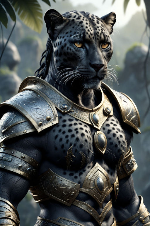 humanoid panther