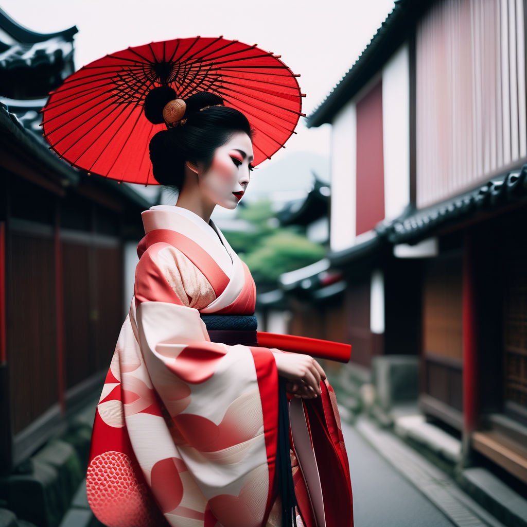 Geisha's Kimono Red Edition – eisha-selection