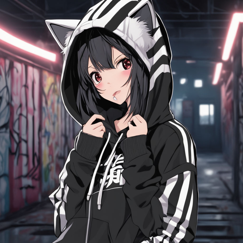 Dope Anime on Dog, aesthetic anime hood HD phone wallpaper | Pxfuel