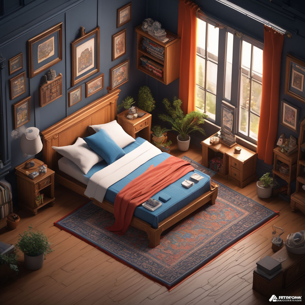 🔥 Anime Bed House Room HD Background Wallpaper | CBEditz