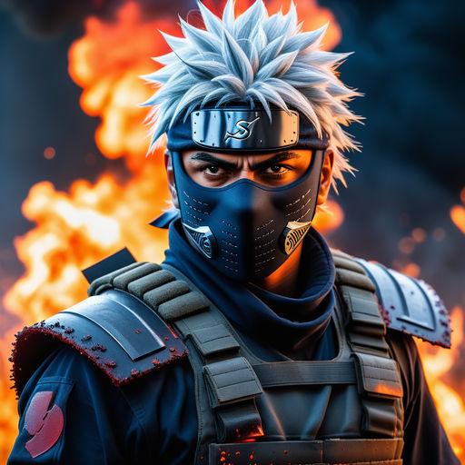 Kakashi sensei from Naruto - Playground