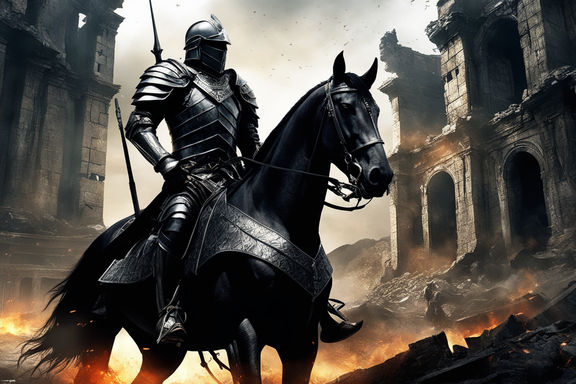 medieval knight on horse wallpapers