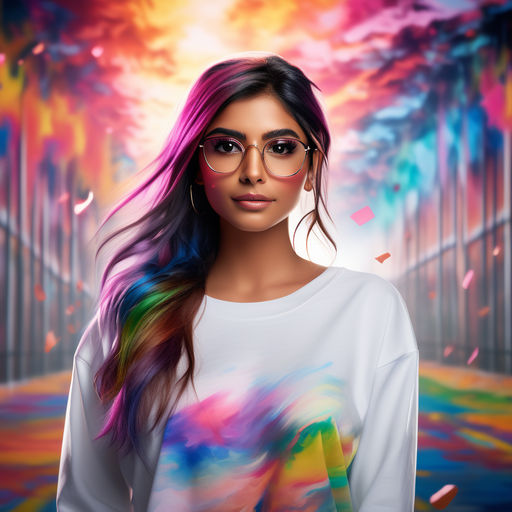 My prompt> Masterpiece, realistic mia khalifa, beaut