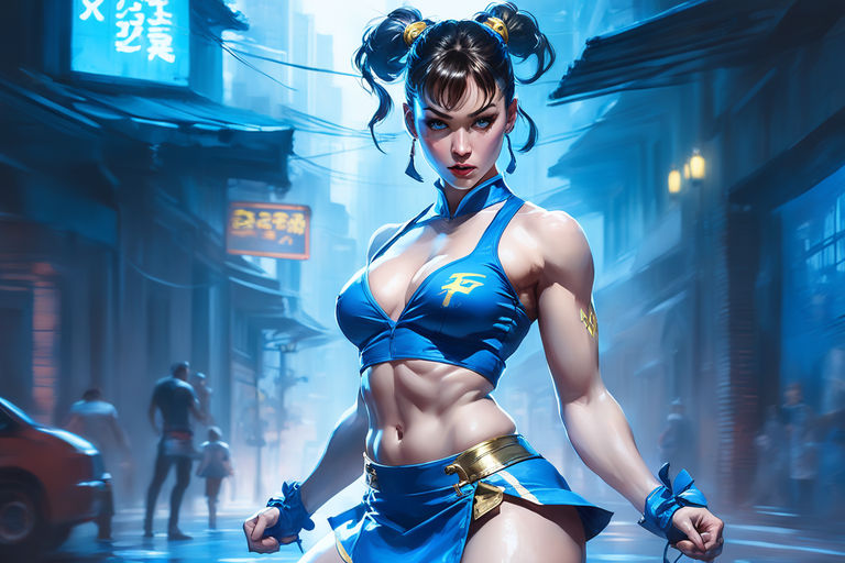 Artista reimagina visual da Chun-Li de Street Fighter